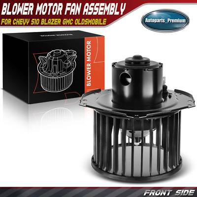 Heater Blower Motor w/Wheel for Chevy S10 S10 Blazer GMC Sonoma Jimmy Oldsmobile