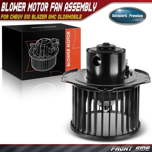 Heater Blower Motor w/Wheel for Chevy S10 S10 Blazer GMC Sonoma Jimmy Oldsmobile - Picture 1 of 8