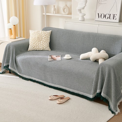 Large Cotton Fringed Throws for Sofa Settee Bedspread Bed Cover Blanket UK - Picture 23 of 42
