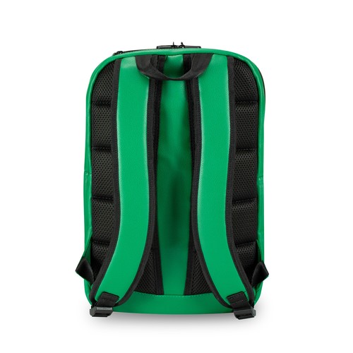 Skunk Elite Smell Proof Weather Proof Back Pack - w / Combo Lock Green Leather - Picture 3 of 7