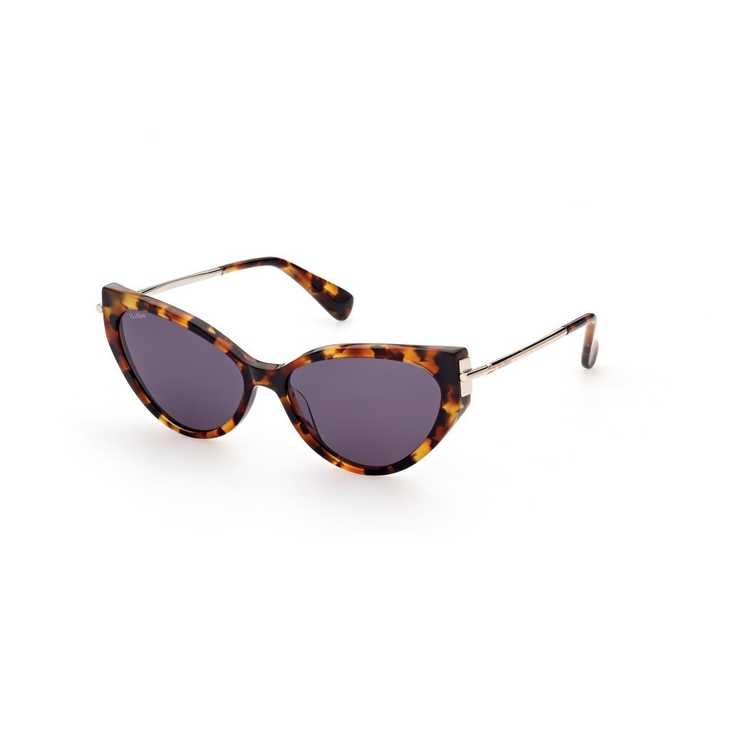 MAX MARA MALIBU8 MM0028 53A Light Havana Cat Eye Sunglasses MAX MARA MALIBU8 MM0028 53A Light Havana Cat Eye Sunglasses