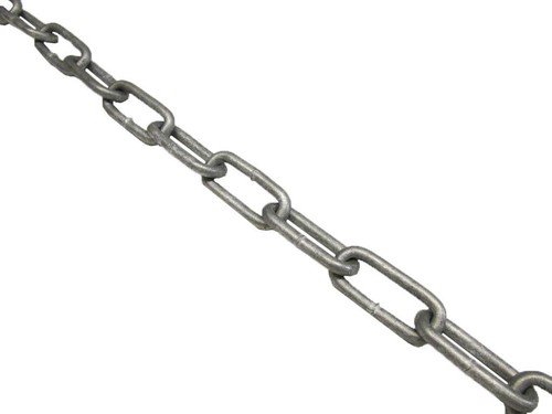 Galvanised Long Link Chain 19MM x 76MM (Caravan Galv Mooring Anchor Tether) - Picture 1 of 2