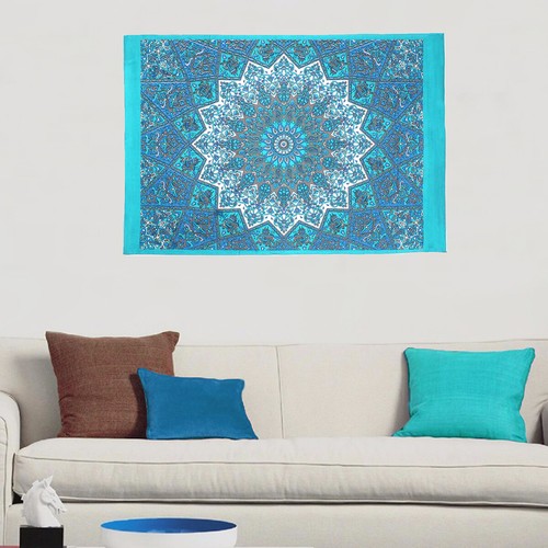 USA Psychedelic Mandala Tapestry Hippie Room Wall Hanging Blanket Art Home Decor - Picture 84 of 301