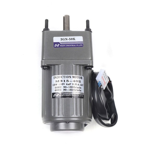 High Torque Getriebemotor regelbarer Drehzahlregler 1:50 Elektromotor 27U/min - Bild 7 von 11
