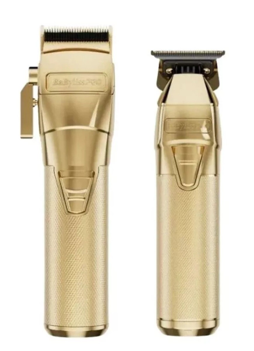 ベビリスゴールド FX ONE バリカン　確実正規品 BaByliss PRO FX ONE Gold FX Clipper & FXONE Gold Trimmer SET