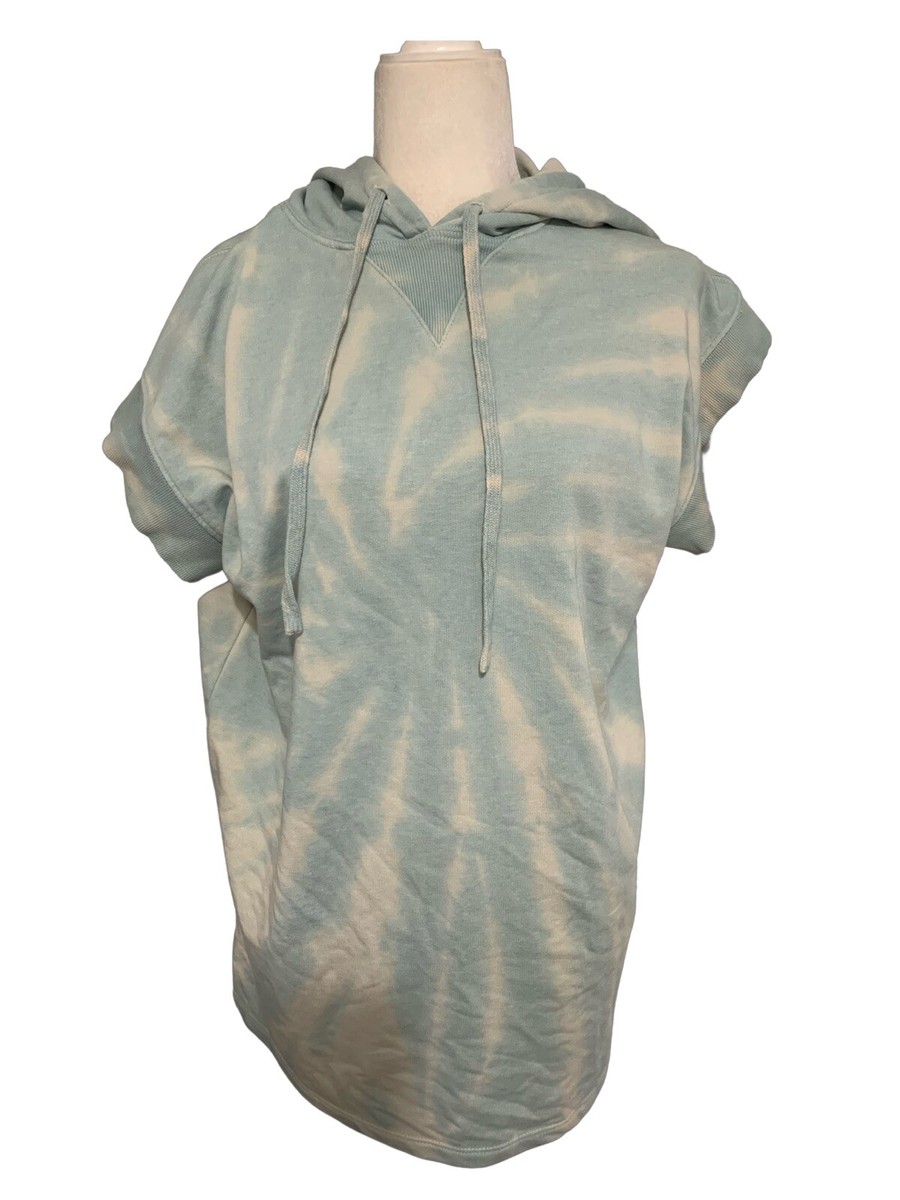 安心★関税込み★ZARA★HOODED SWEATSHIRT zara womens blue white tie dye short sleeve hoodie