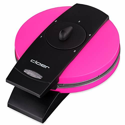 Cloer 1627-11 - Macchina per waffle 930, colore: Rosa (u3I)