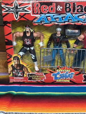 Toy Biz WCW NWO Red & Black Attack Special T-Shirt Edition