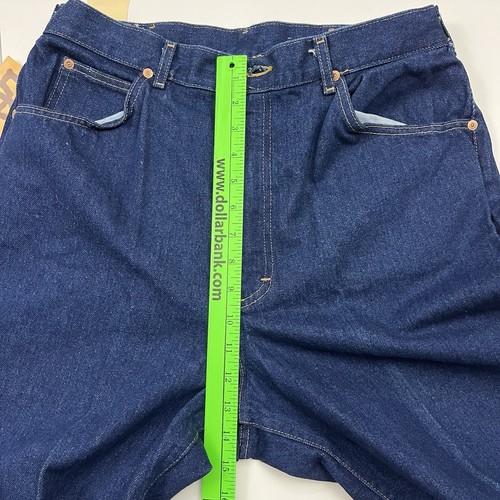 VTG 70s Lee Rider Denim Jeans Union Made Straight Leg Women's 34 NEW NWT - Picture 13 of 18