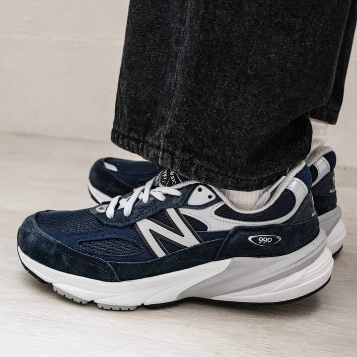 New Balance 990v6 Sneakers 990 Made in USA 'Navy' M990NV6 Men's