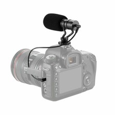 Video Noise Reduction Microphone with Shock Mount for DSLR Cameras Phone