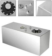 19 Gallon Racing/Drift Fuel Cell Gas Tank+Cap&Level Sender Top Feed Aluminum NEW