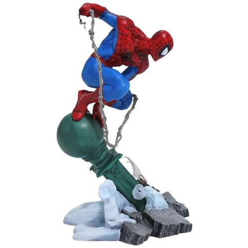 Spider-Man Statuette Marvel Comic Gallery Lamppost 25 cm emballage boîte-fenêtre - Imagen 5 de 16
