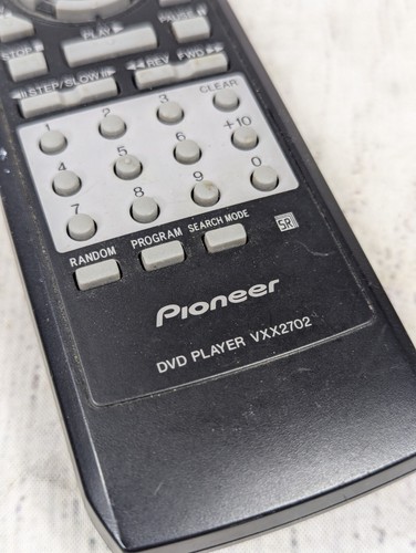 Pioneer VXX2702 DVD Player Remote DV-333 DV-340 DV-341 DV-343 DV-440 DV-444 - Picture 3 of 6