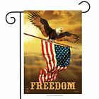 Freedom Patriotic Garden Flag Bald Eagle Usa 12.5" x 18" Briarwood Lane