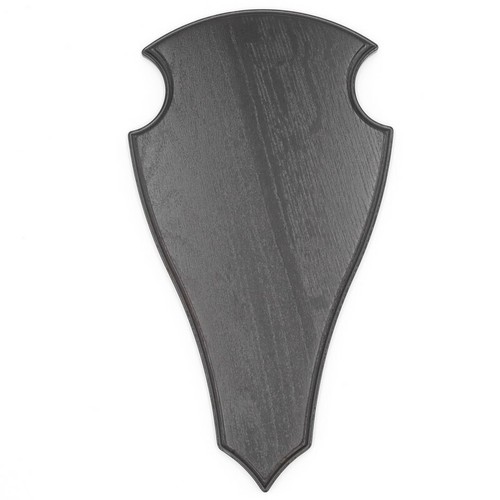 Trofeo Di Caccia In Quercia Scura Altezza 38 Cm Testa Di Cervo