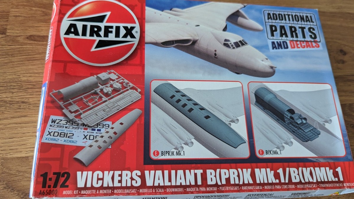 AIRFIX VICKERS VALIANT BK.Mk.1 1:72 新品 Airfix Vickers Valiant BK.Mk.1 A11001 1:72 Model Kit +