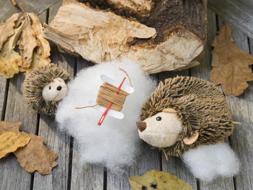 Apples To Pears - Craft - Gift In A Tin - Sew Me Up Hedgehog & Hoglet - Picture 4 of 5
