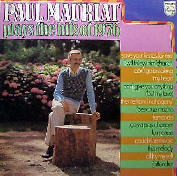 1977 黑膠唱片 PAUL MAURIAT Plays The Hits Of 1976 LP All by Myself - Picture 2 of 3