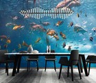 3D Animal Dolphin I6110 Wallpaper Mural Self-adhesive Removable Sticker Erin