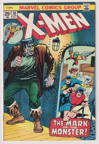 M5533: X-Men #88, Vol 1, Fine Condition - 第 1/2 張圖片