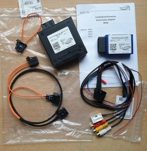 Kufatec 38330 - IMA Multimedia-Adapter „Plus” für BMW CIC Professional E-Serie