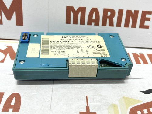 Módulo de pantalla de teclado de control de quemador Honeywell S7800A1001 - Imagen 7 de 11