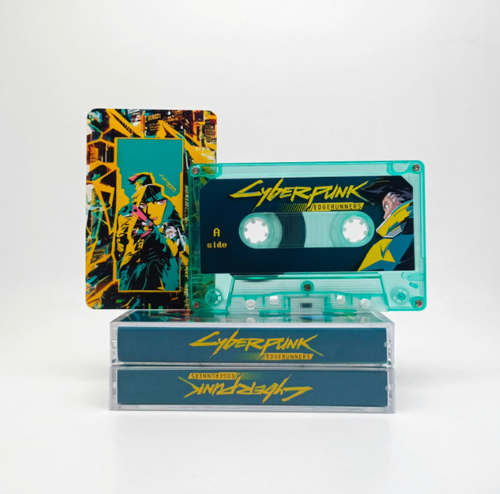 Cyberpunk 2077 Edgerunners Collectors Edition Cassette Tape Anime Tracks Limited - Picture 5 of 7