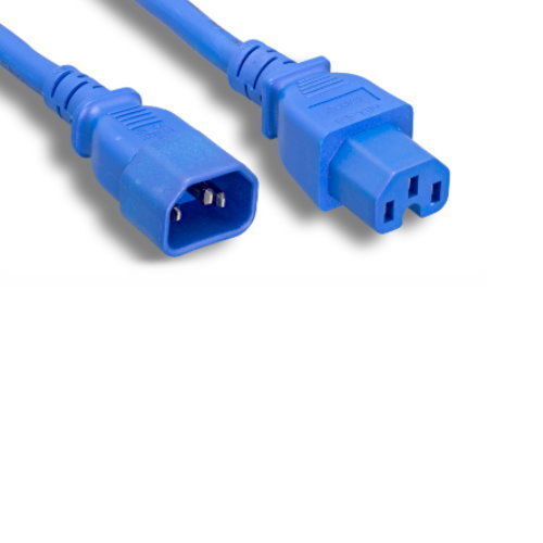 2' Blue Power Cable for Motorola MTR2000 UHF Repeater Station Jumper Cord PDU - Picture 1 of 1