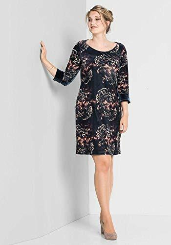 Vestido de terciopelo de mujer Sheego talla 48 vestido de cóctel vestido de mujer vestido de noche - Imagen 1 de 5