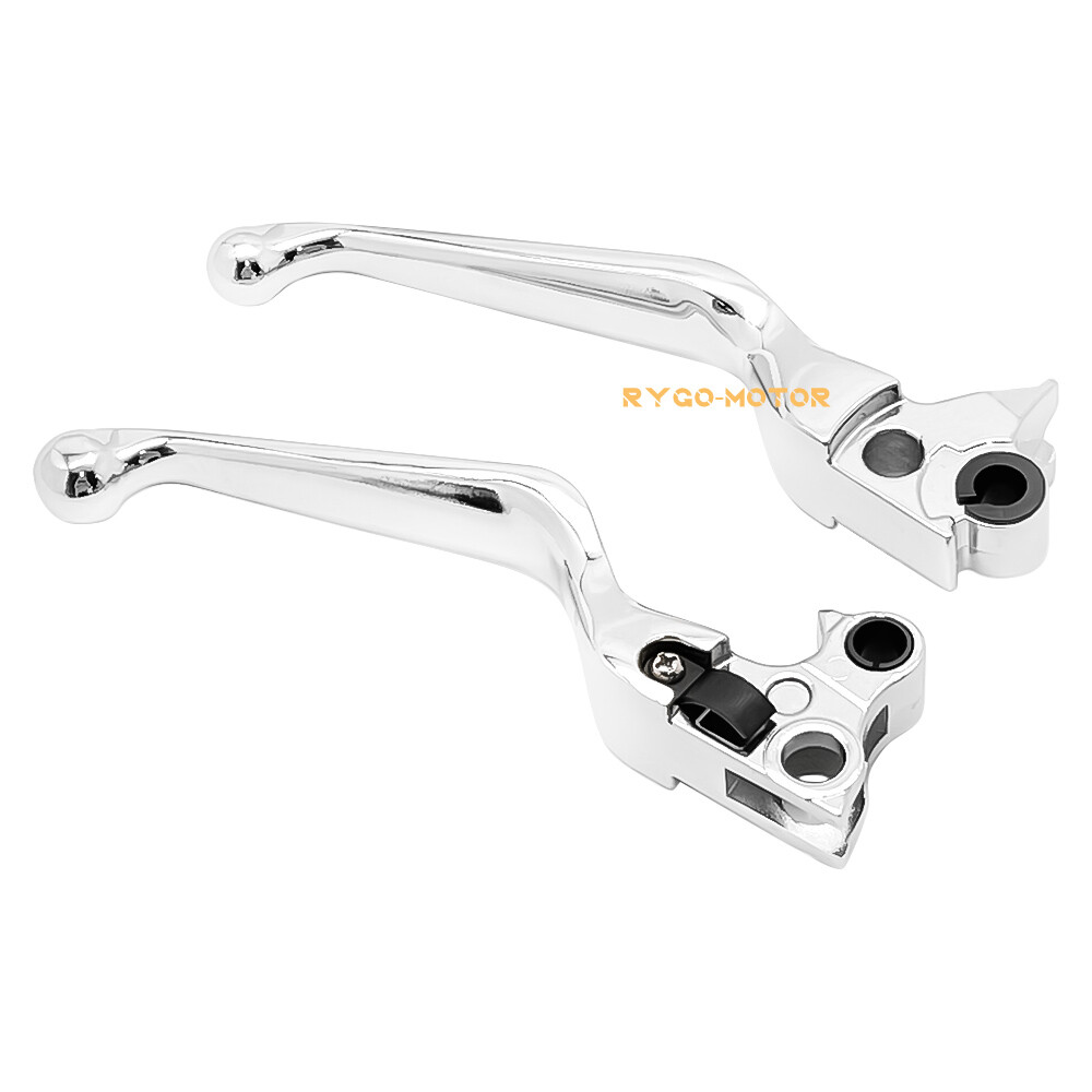 Brake Clutch Lever Chrome for Harley Davidson Road King Softail Street Bob 96-14