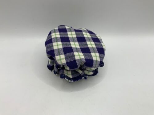 Longaberger Bonnett Glasdeckel - blaues Band neu von Homestead