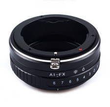 Tilt Lens Adapter for Nikon AI Mount Lens to for Fujifilm X X-Pro2 X-E1 Camera
