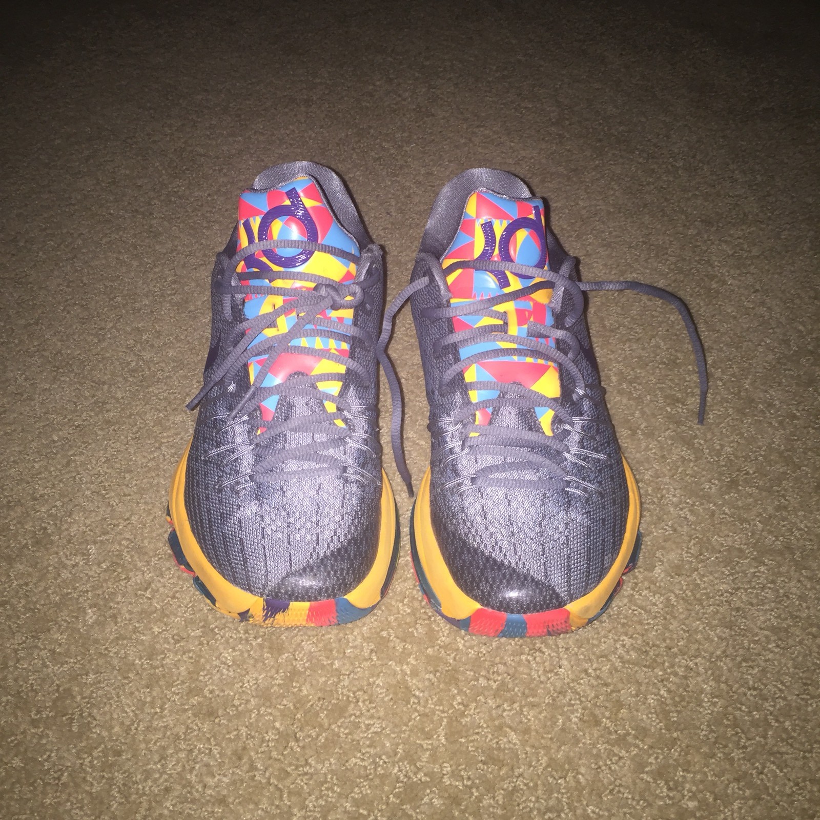 Men’s Nike KD 8 PG County Basketball Shoes Size 9 Men’s Nike KD 8 PG County Basketball Shoes Size 9