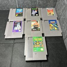 Nintendo Lot of 7 Kung Fu Shadowgate Iron Tank Bionic Commando Rambo