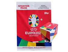 Topps UEFA EURO 2024 Sticker (SWISS VERSION) - 1x Starterpack + 1x Display