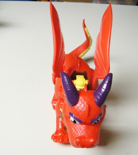 PAW PATROL SPARKS THE DRAGON TOY 14" LONG +ACTION FIGURE RUBBLE - 第 3/9 張圖片