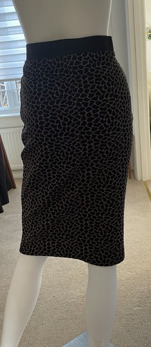 Animal Print Stretch Wallis Bleistiftrock Größe 12 - Bild 12 von 15