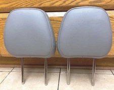 2021 2022 2023 Toyota Sienna  Headrests Leather Light Gray Second Row 2 pcs