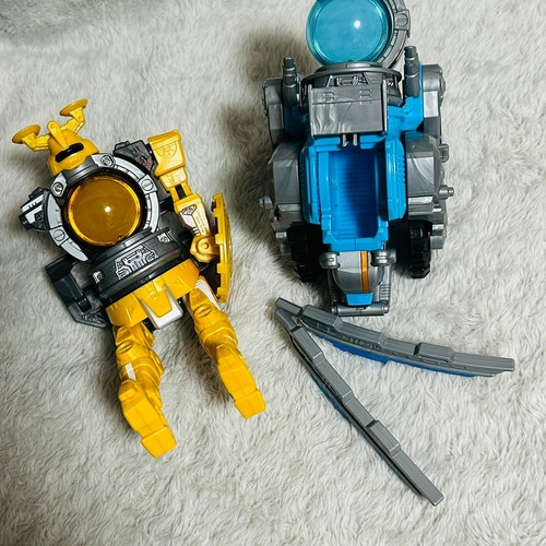 BANDAI Japan DX Megazord Power Rangers cosmic fury Sentai Kyuranger Almost full - Picture 16 of 16
