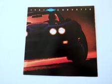 1981 Chevrolet Corvette Sales Brochure Original Nos
