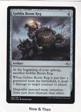 Magic: MTG: Fate Reforged: Foil: Goblin Boom Keg