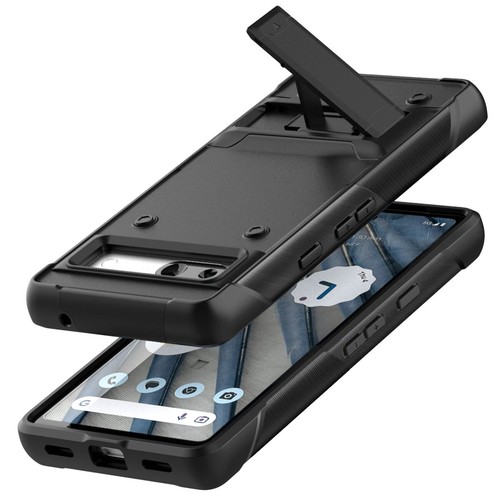 For Google Pixel 7a Case Hybrid Rugged Shockproof Heavy Duty Hard Stand Cover - 第 14/21 張圖片