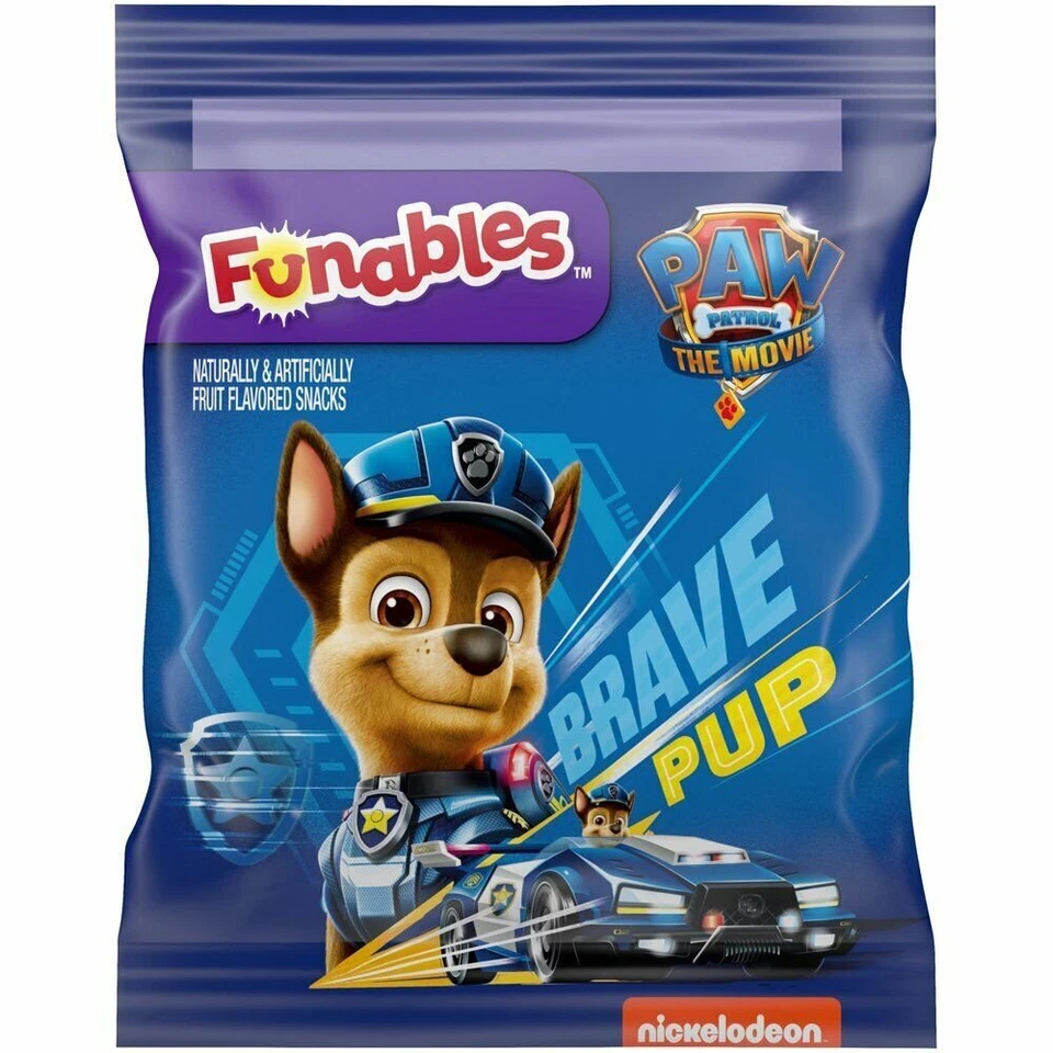 Snacks con sabor a fruta Kellogg's PAW PATROL 20 bolsas Foto 2 de 4