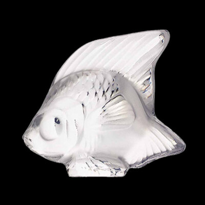 LALIQUE クリスタルフィッシュ ラリック LALIQUE CRYSTAL FISH FIGURINES IN ORIGINAL DISPLAY TANK | eBay