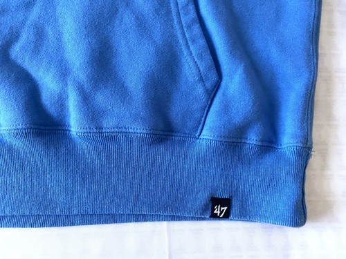 '47 Brand - Men's Medium NBA OKC Thunder Basketball Blue Hoodie Sweater - Picture 4 of 6