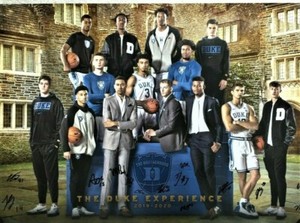 2019 2020 DUKE BLUE DEVILS BASKETBALL TEAM SIGNED AUTOGRAPHED POSTER | eBay