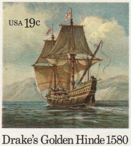 #UX86 19c Drake's Golden Hinde, Mint **ANY 5=FREE SHIPPING** - Picture 2 of 2