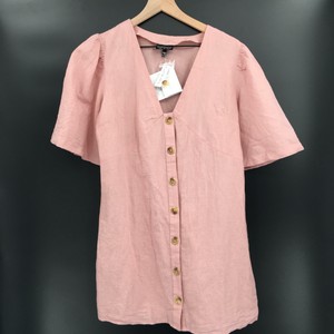 topshop angel sleeve shift dress