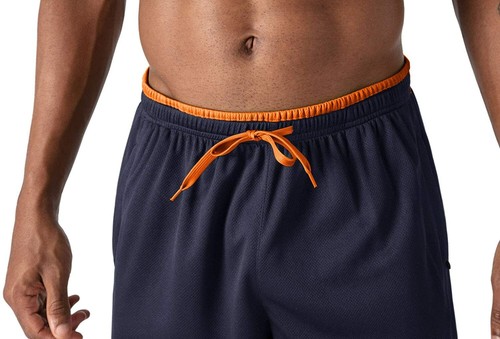 Men's Casual Jogger Sweatpants Elastic Waist Open Bottom Gym Workout Mesh Pants - Picture 7 of 104